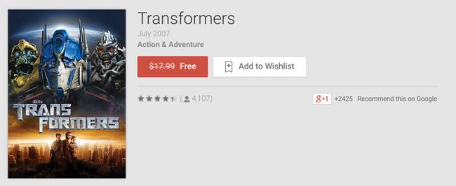 Fotografía - [Offre Alerte] US Lecture utilisateurs stockent pouvez obtenir le film Transformers gratuitement aujourd'hui, Autres films gratuits dans d'autres pays